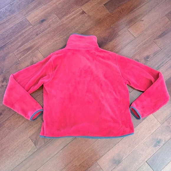 NHL Red Half-Zip Fleece Pullover - Picture 5 of 6